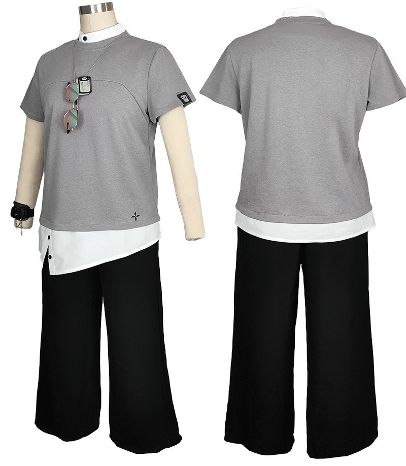 在庫品 VTuber バーチャルライバー ChroNoiR シネマ Kuzuha 葛葉 knkn Kanae 叶 コスプレ衣装 コスチューム