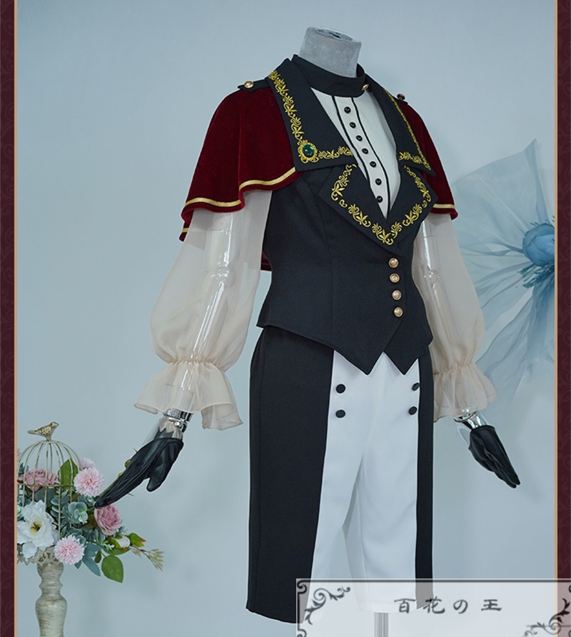 在庫品 バンドリ! ガールズバンドパーティ! 八幡海鈴 Ave Mujica ティモリス マスク付き コスプレ衣装 コスチューム