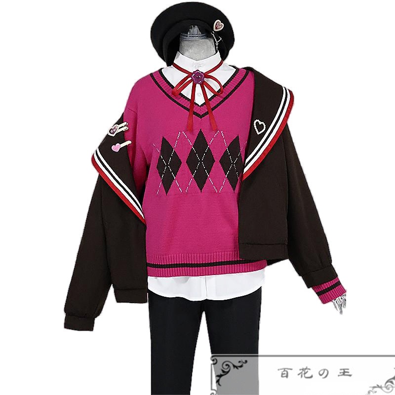 在庫品 プロセカ バレンタイン 青柳冬弥 モデルへの挑戦 コスプレ衣装 コスチューム