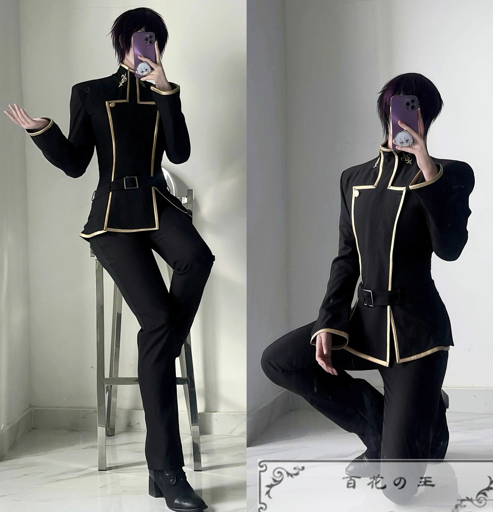 在庫品 コードギアス 反逆のルルーシュ ルルーシュ アッシュフォード学園男子制服 コスプレ衣装 コスチューム