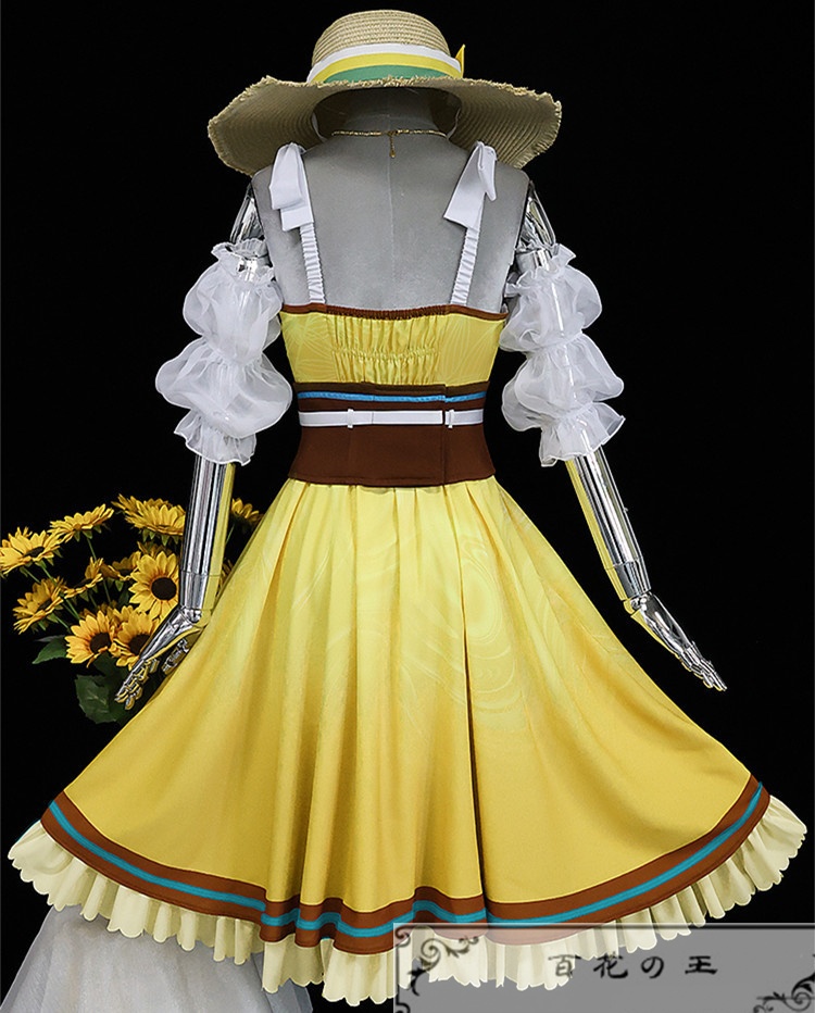 在庫品 プロセカ レモネードで一休み 小豆沢こはね 優しい記憶 白石杏 Loving Sunflower 衣装 コスプレ衣装 コスチューム