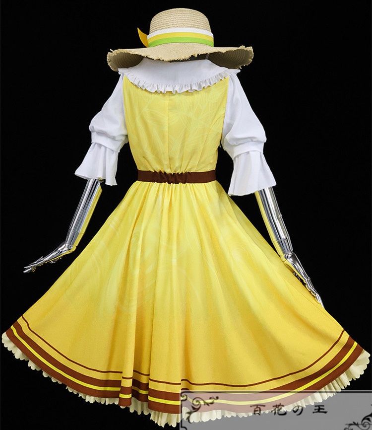 在庫品 プロセカ レモネードで一休み 小豆沢こはね 優しい記憶 白石杏 Loving Sunflower 衣装 コスプレ衣装 コスチューム