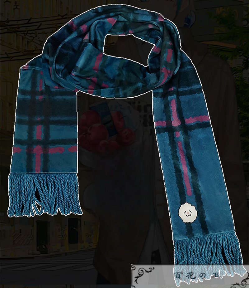 在庫品 VTuber にじさんじ アザ Aza 冬服 マフラー付き コスプレ衣装 コスチューム