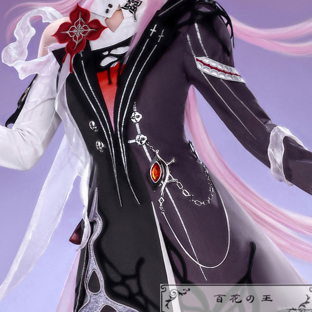 在庫品 崩壊スターレイル 三月なのか 長夜月 コスプレ衣装 コスチューム 金属パーツ