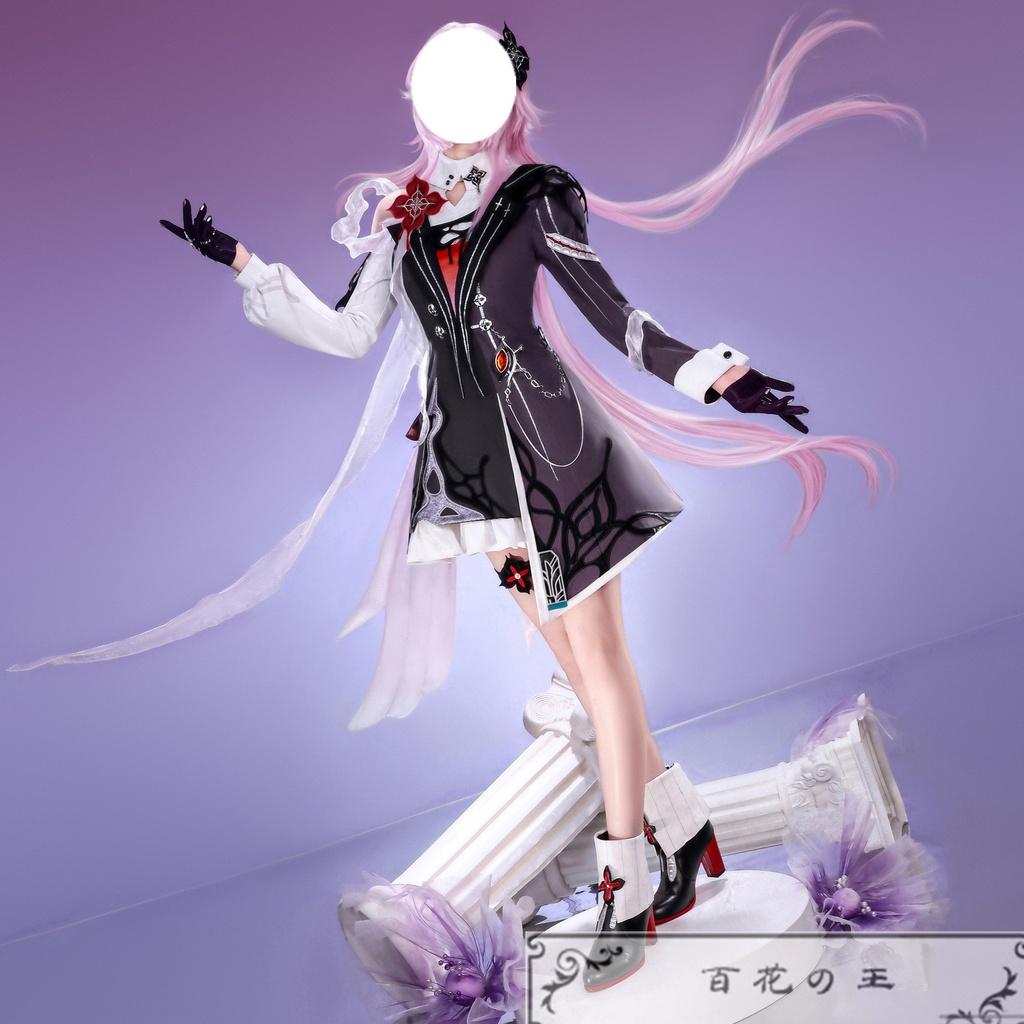 在庫品 崩壊スターレイル 三月なのか 長夜月 コスプレ衣装 コスチューム 金属パーツ