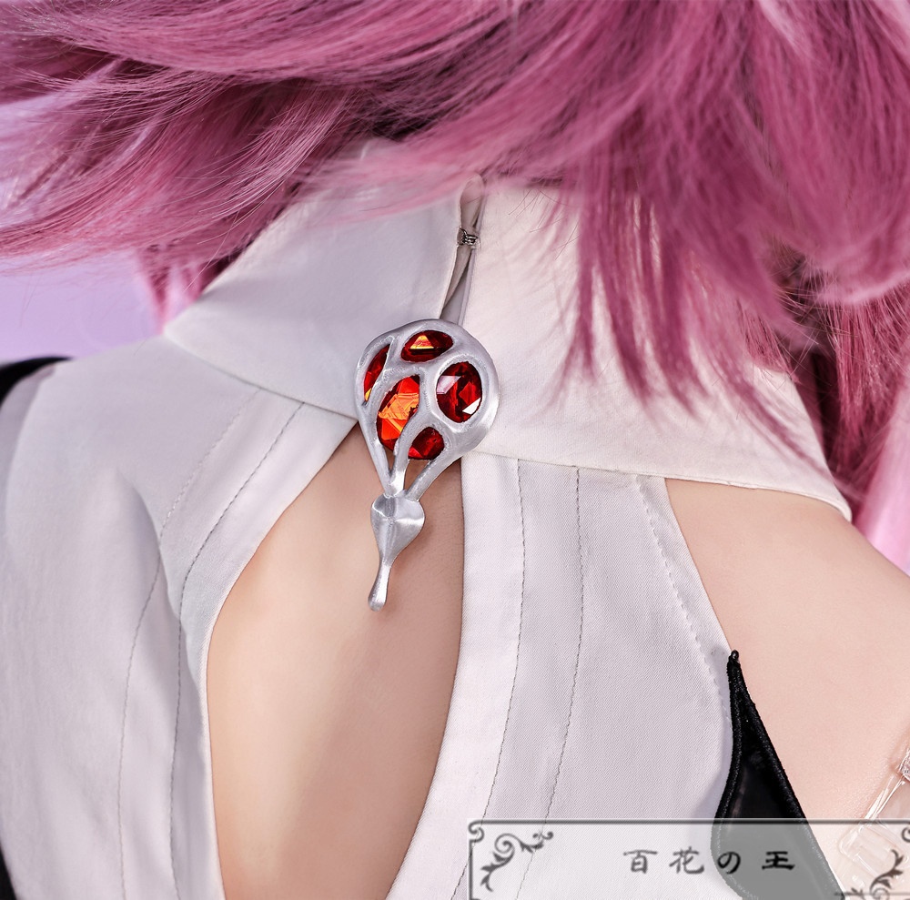 在庫品 崩壊スターレイル 三月なのか 長夜月 コスプレ衣装 コスチューム 金属パーツ