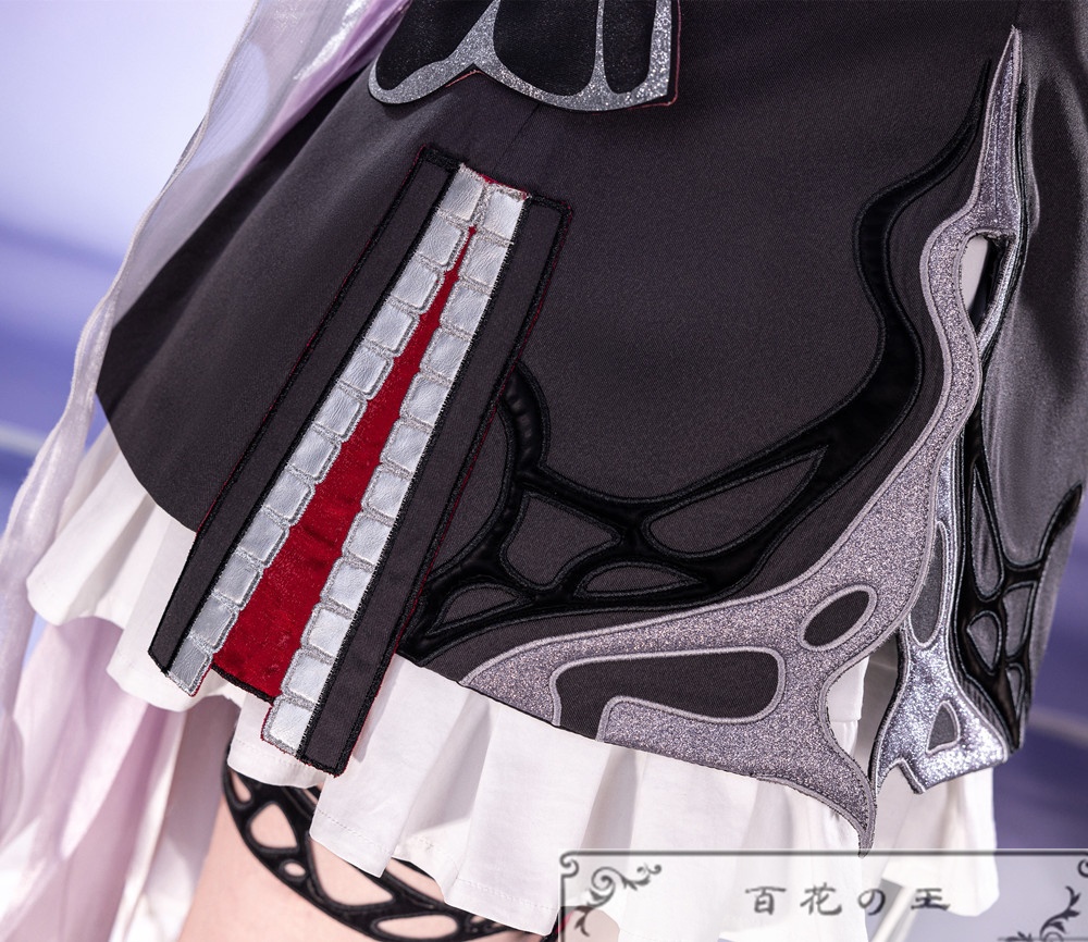 在庫品 崩壊スターレイル 三月なのか 長夜月 コスプレ衣装 コスチューム 金属パーツ