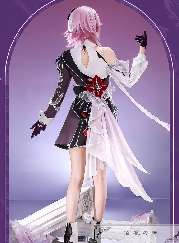 在庫品 崩壊スターレイル 三月なのか 長夜月 コスプレ衣装 コスチューム 金属パーツ