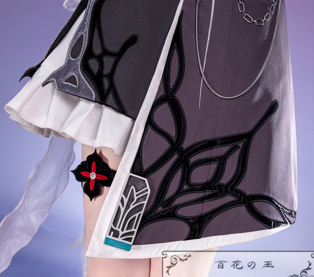 在庫品 崩壊スターレイル 三月なのか 長夜月 コスプレ衣装 コスチューム 金属パーツ