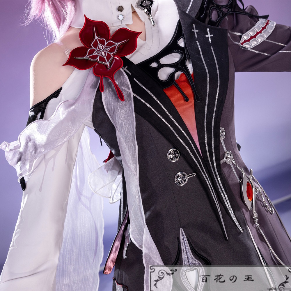 在庫品 崩壊スターレイル 三月なのか 長夜月 コスプレ衣装 コスチューム 金属パーツ