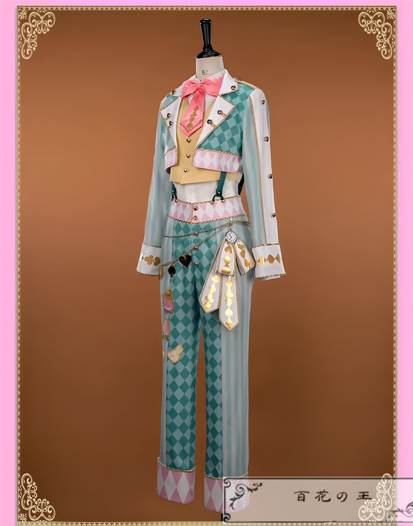 ツイステ 薔薇の王国のホワイトラビット・フェス フロイド Floyd ラビット・ウェア コスプレ衣装 コスチューム 帽子付き