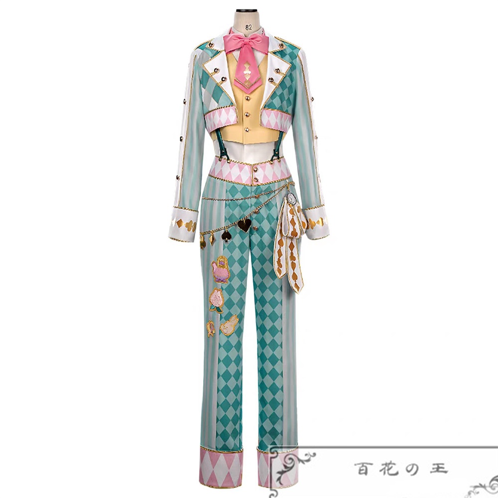 ツイステ 薔薇の王国のホワイトラビット・フェス フロイド Floyd ラビット・ウェア コスプレ衣装 コスチューム 帽子付き