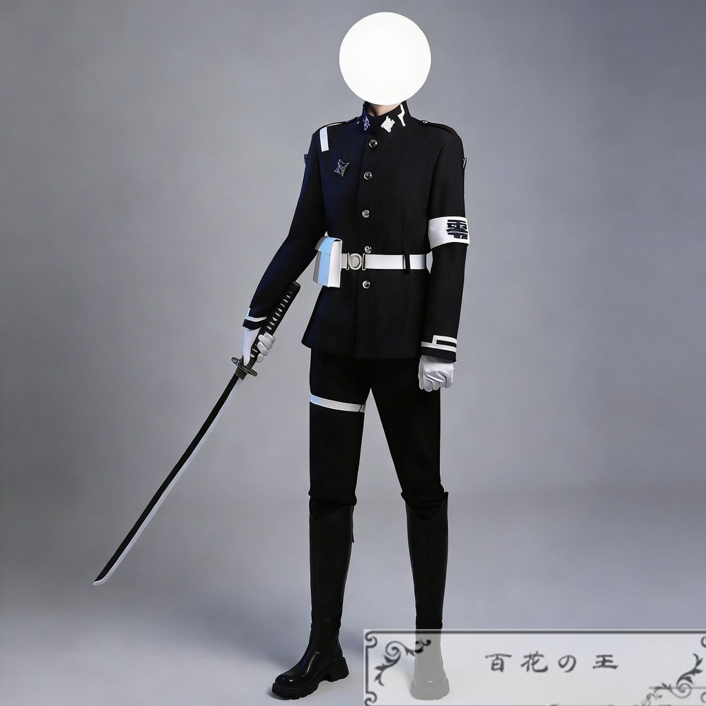 『一部在庫あり』 ハンドレッドライン 最終防衛学園 澄野拓海 戦闘服 コスプレ衣装 コスチューム