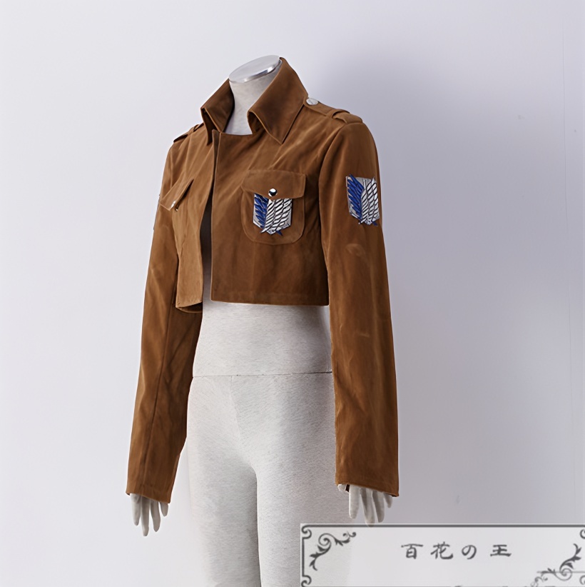 在庫品 子供/大人サイズ 進撃の巨人 調査兵団 ジャケット コスプレ衣装 コスチューム