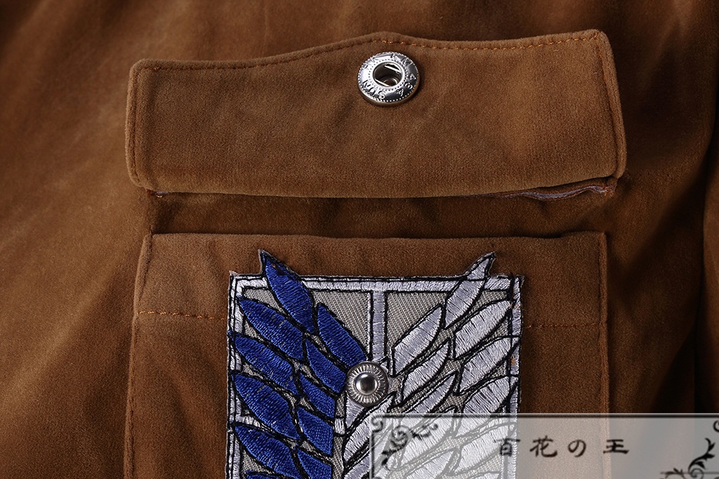 在庫品 子供/大人サイズ 進撃の巨人 調査兵団 ジャケット コスプレ衣装 コスチューム