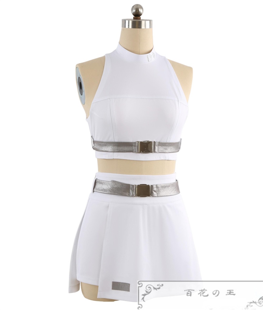 プロセカ Those who dareガチャ 白石杏 笑顔で手を振って PURE FIGHTER衣装 コスプレ衣装 コスチューム