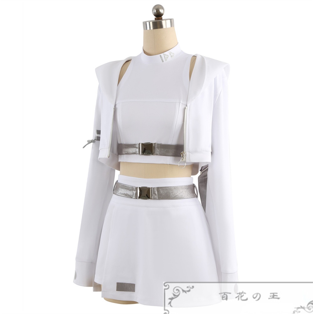 プロセカ Those who dareガチャ 白石杏 笑顔で手を振って PURE FIGHTER衣装 コスプレ衣装 コスチューム