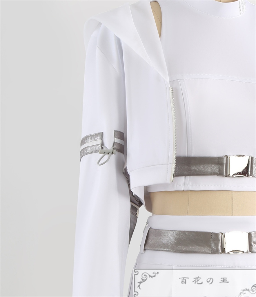 プロセカ Those who dareガチャ 白石杏 笑顔で手を振って PURE FIGHTER衣装 コスプレ衣装 コスチューム