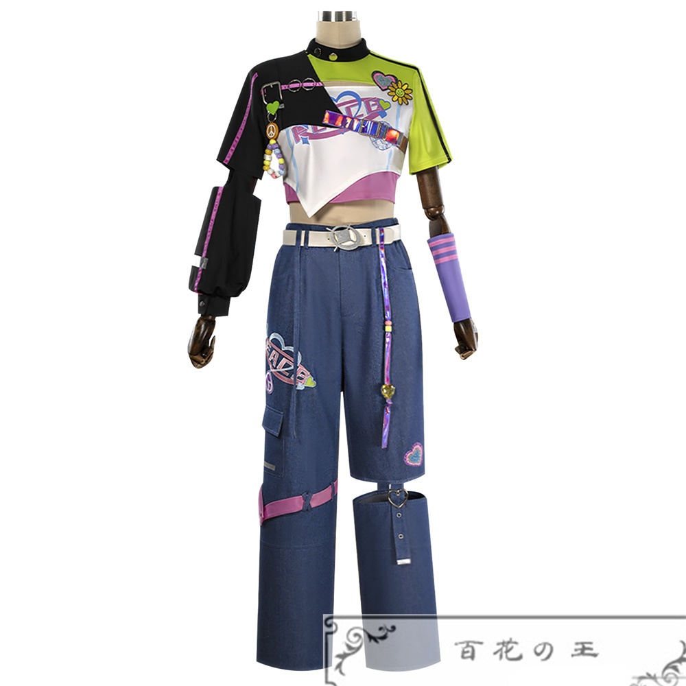 あんスタ 花群冬芽 日々樹渉 紫之創 椎名ニキ 仁兎なずな 三毛縞斑 ユメ らびゅ&ピース伝説衣装 コスプレ衣装 コスチューム