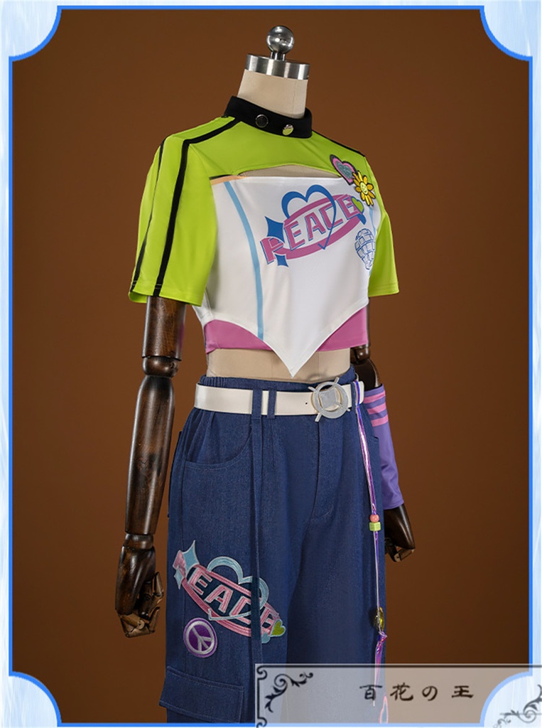あんスタ 花群冬芽 日々樹渉 紫之創 椎名ニキ 仁兎なずな 三毛縞斑 ユメ らびゅ&ピース伝説衣装 コスプレ衣装 コスチューム