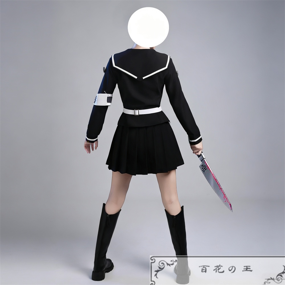 『一部在庫あり』 HUNDRED LINE ハンドレッドライン 最終防衛学園 飴宮怠美 戦闘服 コスプレ衣装 コスチューム