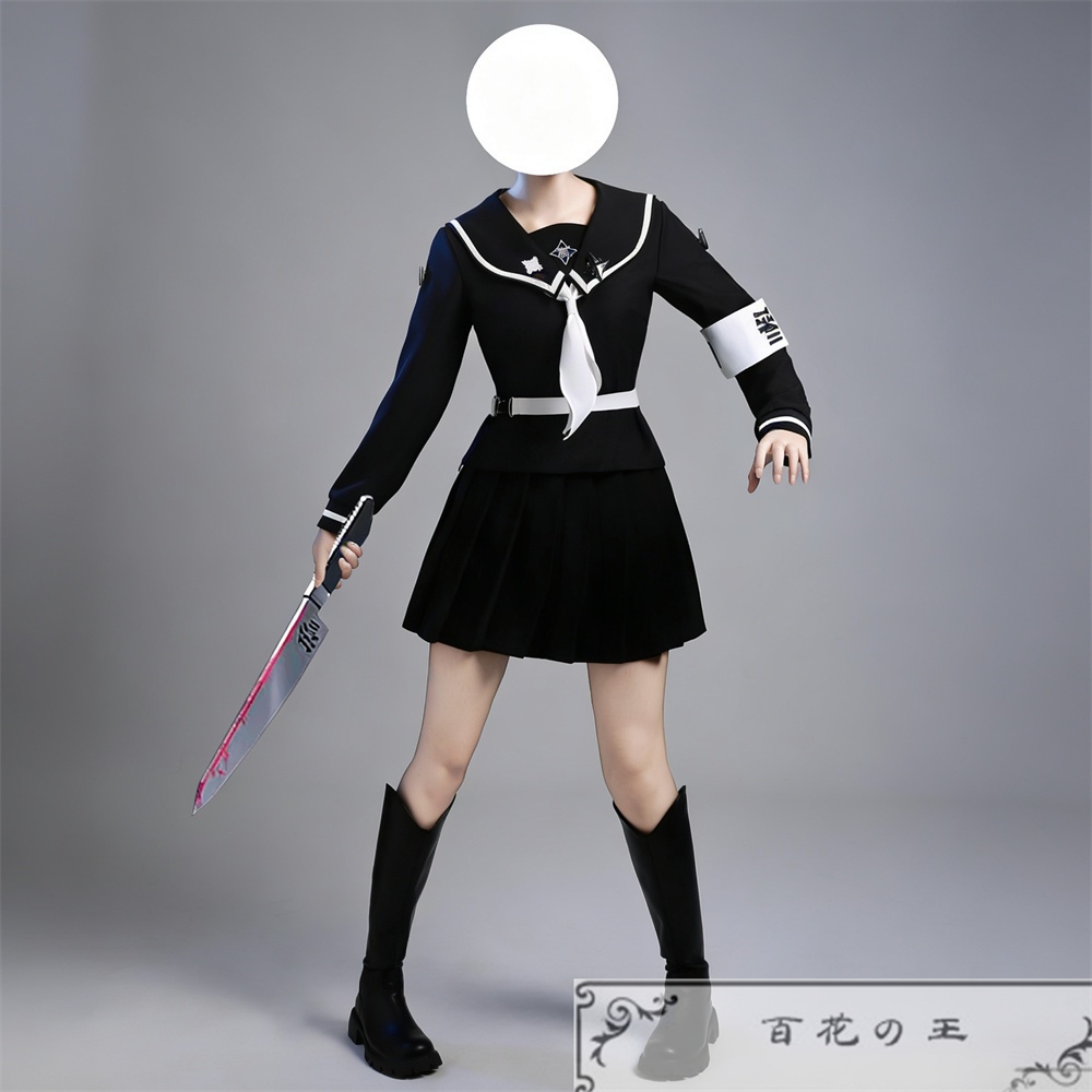 『一部在庫あり』 HUNDRED LINE ハンドレッドライン 最終防衛学園 飴宮怠美 戦闘服 コスプレ衣装 コスチューム