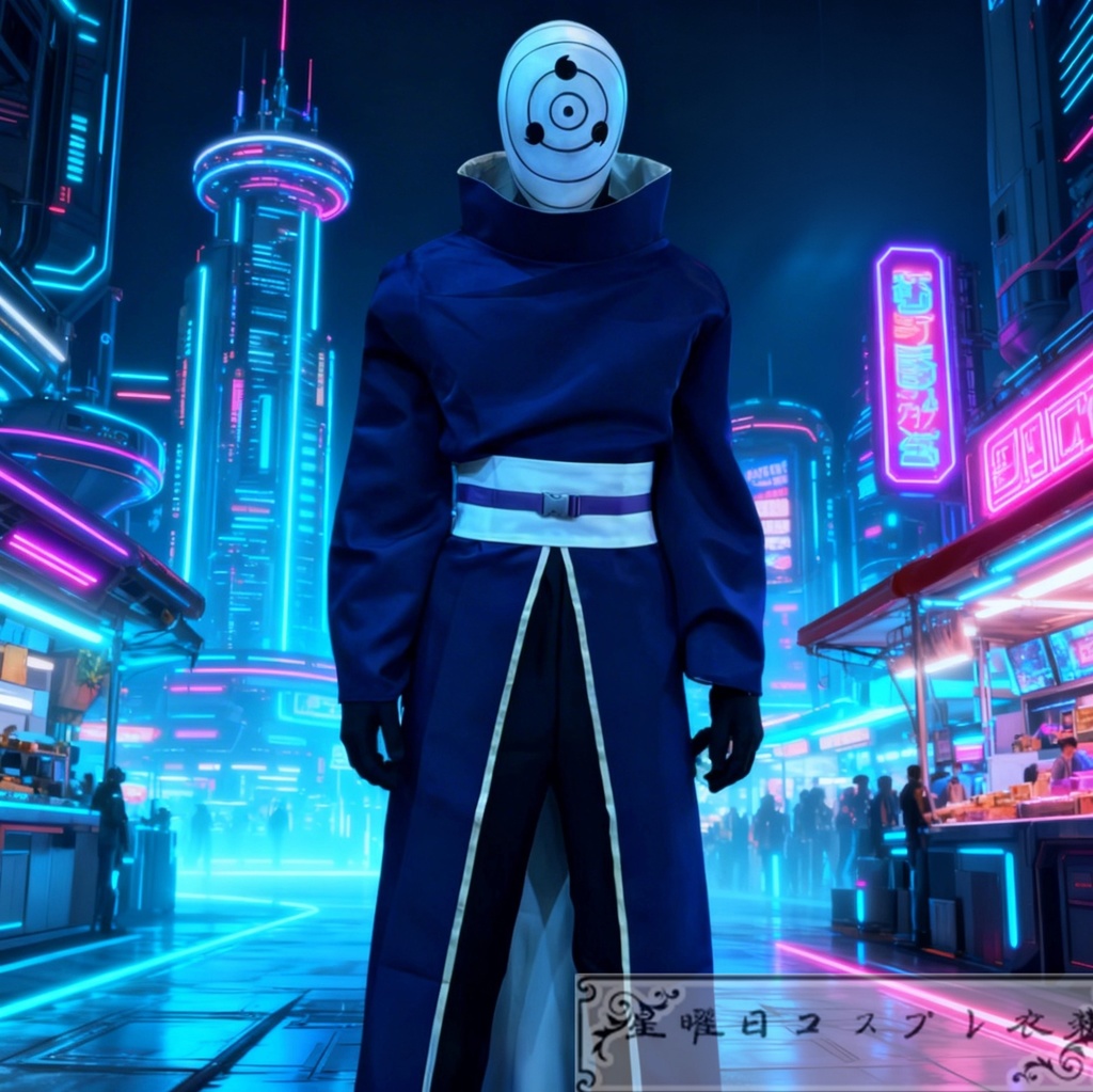 在庫品 疾風伝 仮面の男 うちはオビト コスプレ衣装 コスチューム