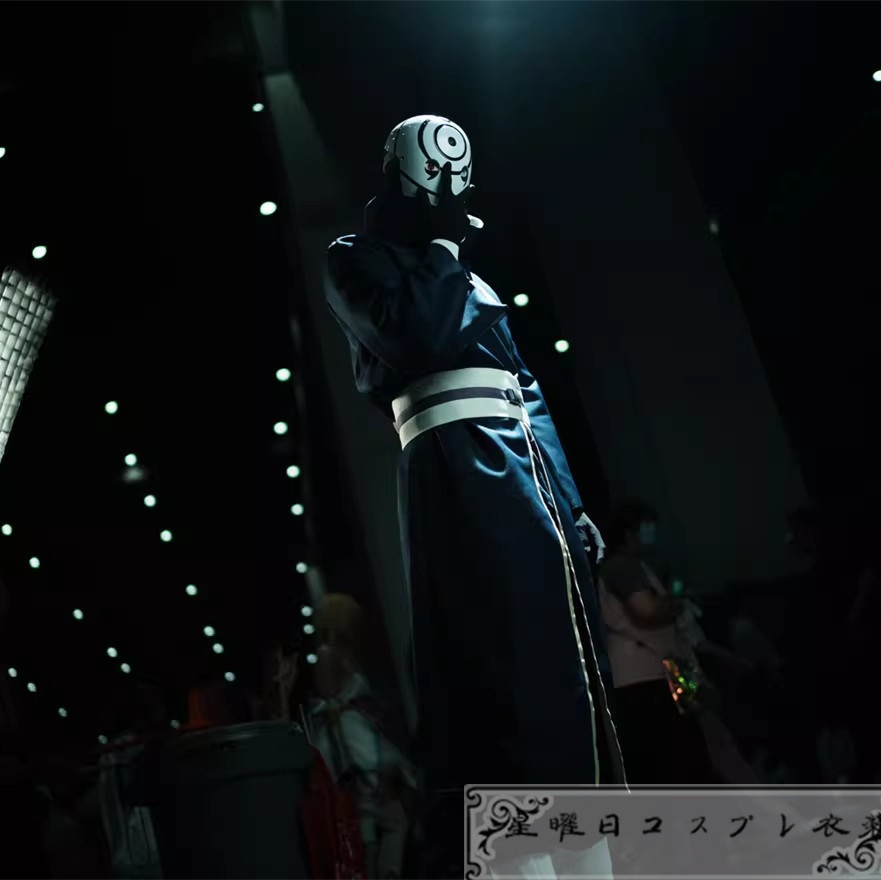 在庫品 疾風伝 仮面の男 うちはオビト コスプレ衣装 コスチューム