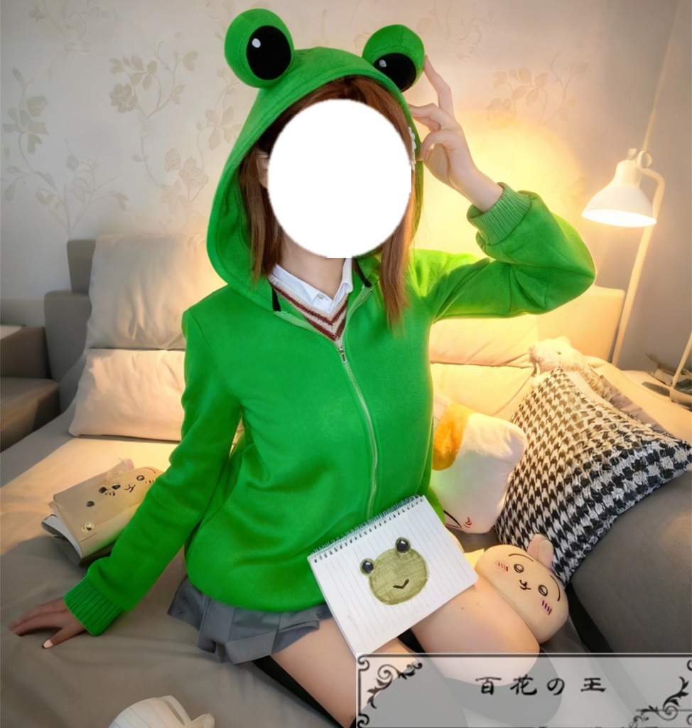 在庫品  とある科学の超电磁炮 御坂美琴 ゲコ太の着ぐるみパジャマ コスプレ 衣装 コスチューム