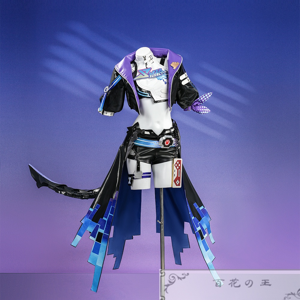 『一部在庫あり』崩壊スターレイル 崩スタ 銀狼.999 新たな姿 コスプレ衣装 コスチューム