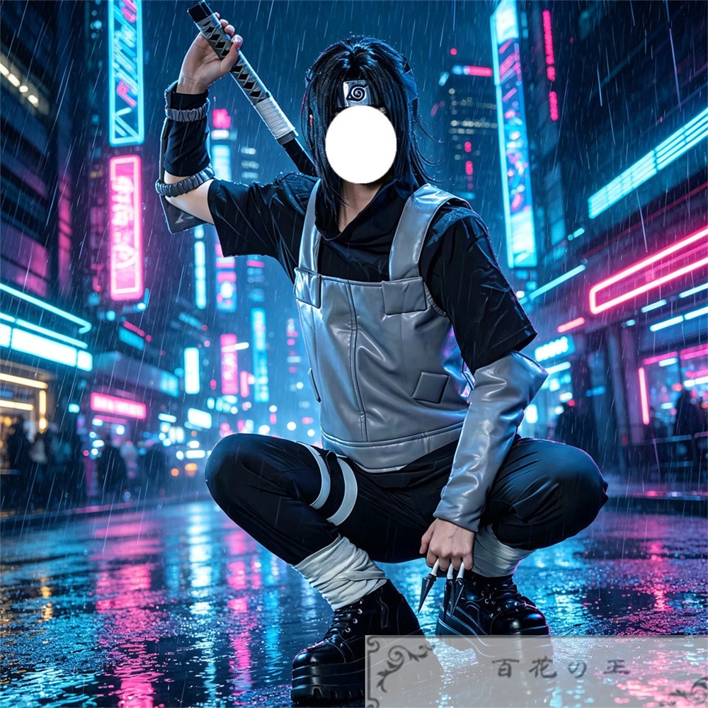 在庫品  うちはイタチ コスプレ衣装 コスチューム ハロウィン 変装 仮装