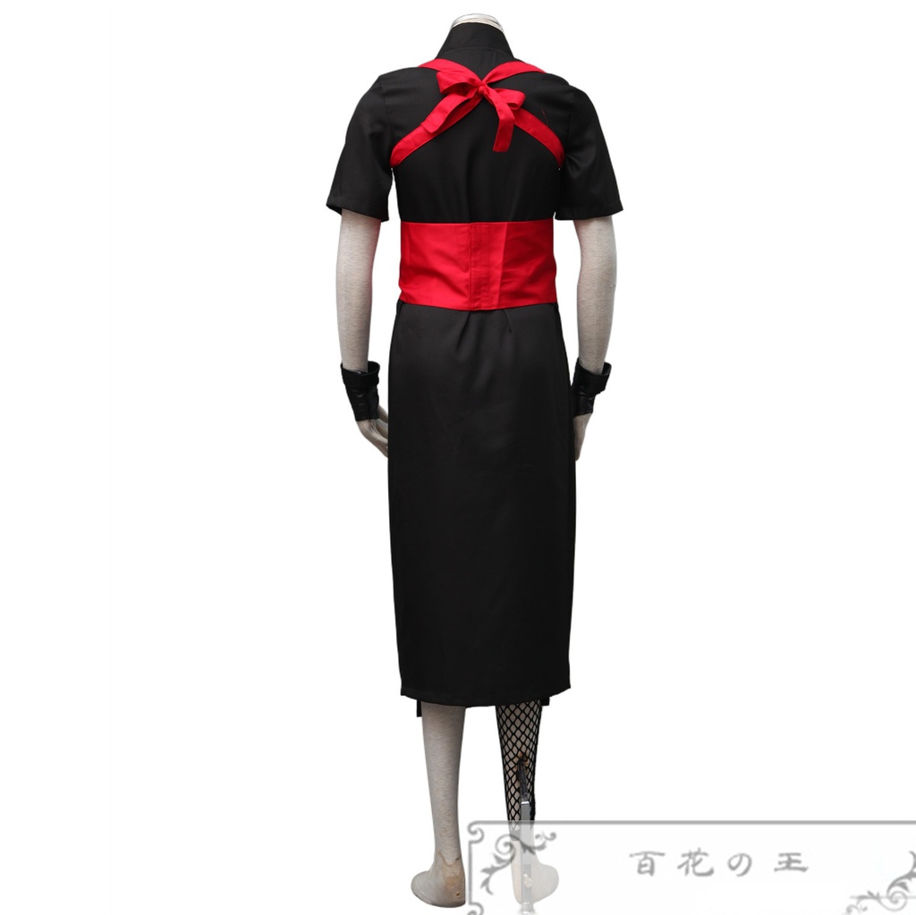 在庫品 奈良テマリ コスチューム コスプレ衣装 額当て付き