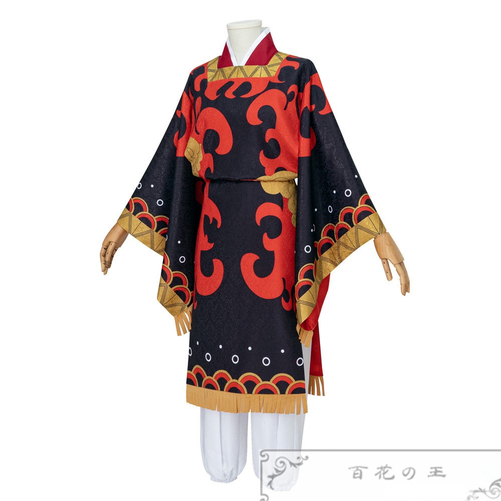 『一部在庫あり』 ヒノカミ神楽 竈門炭十郎 コスプレ衣装 コスチューム イヤリング付き