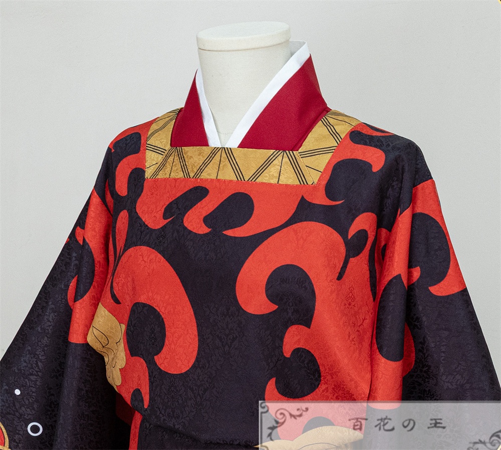 『一部在庫あり』 ヒノカミ神楽 竈門炭十郎 コスプレ衣装 コスチューム イヤリング付き
