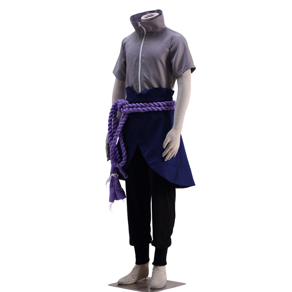 コスプレ衣装 疾風伝 うちはサスケ コスチューム 子供/大人サイズ 在庫品