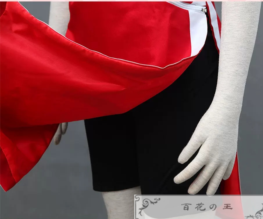 在庫品 春野サクラ コスプレ衣装 コスチューム 額当て付き