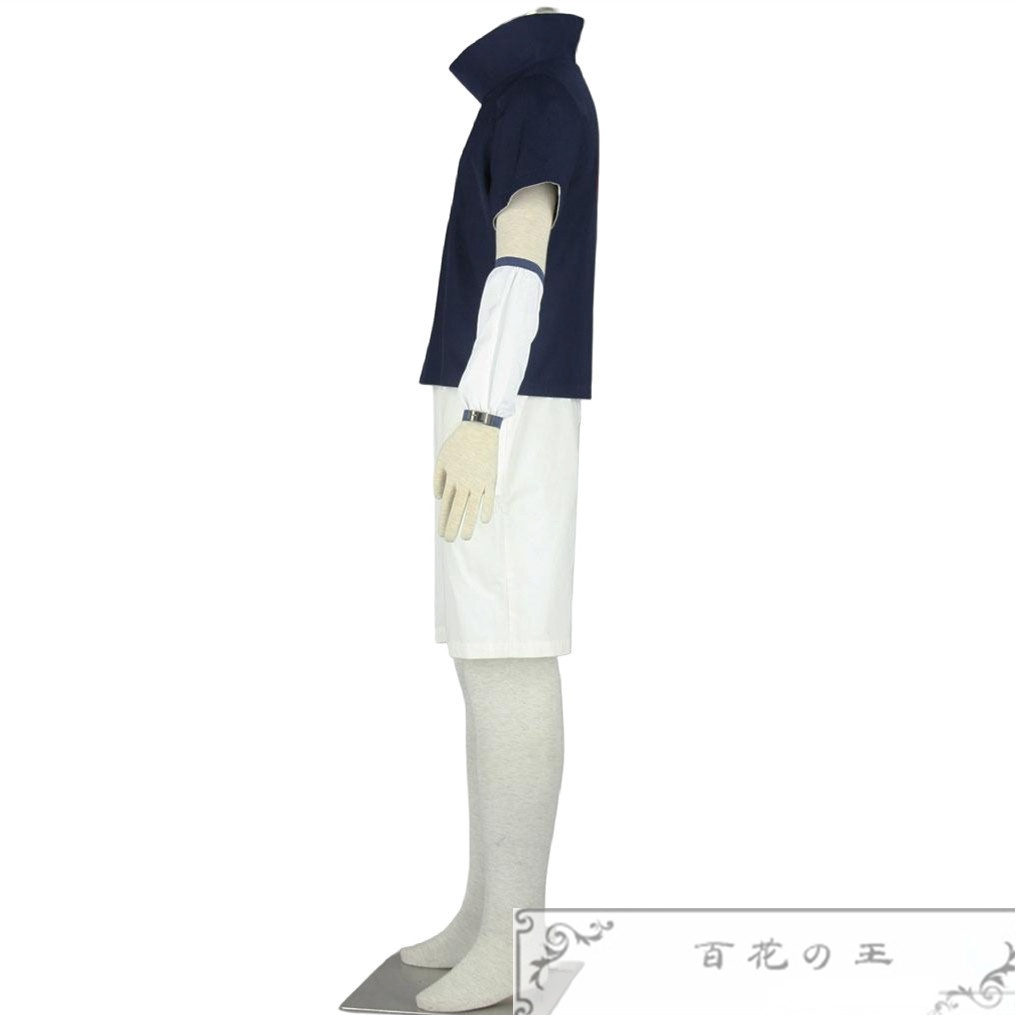 在庫品 子供 /大人サイズ うちはサスケ コスプレ衣装 コスチューム 額当て付き