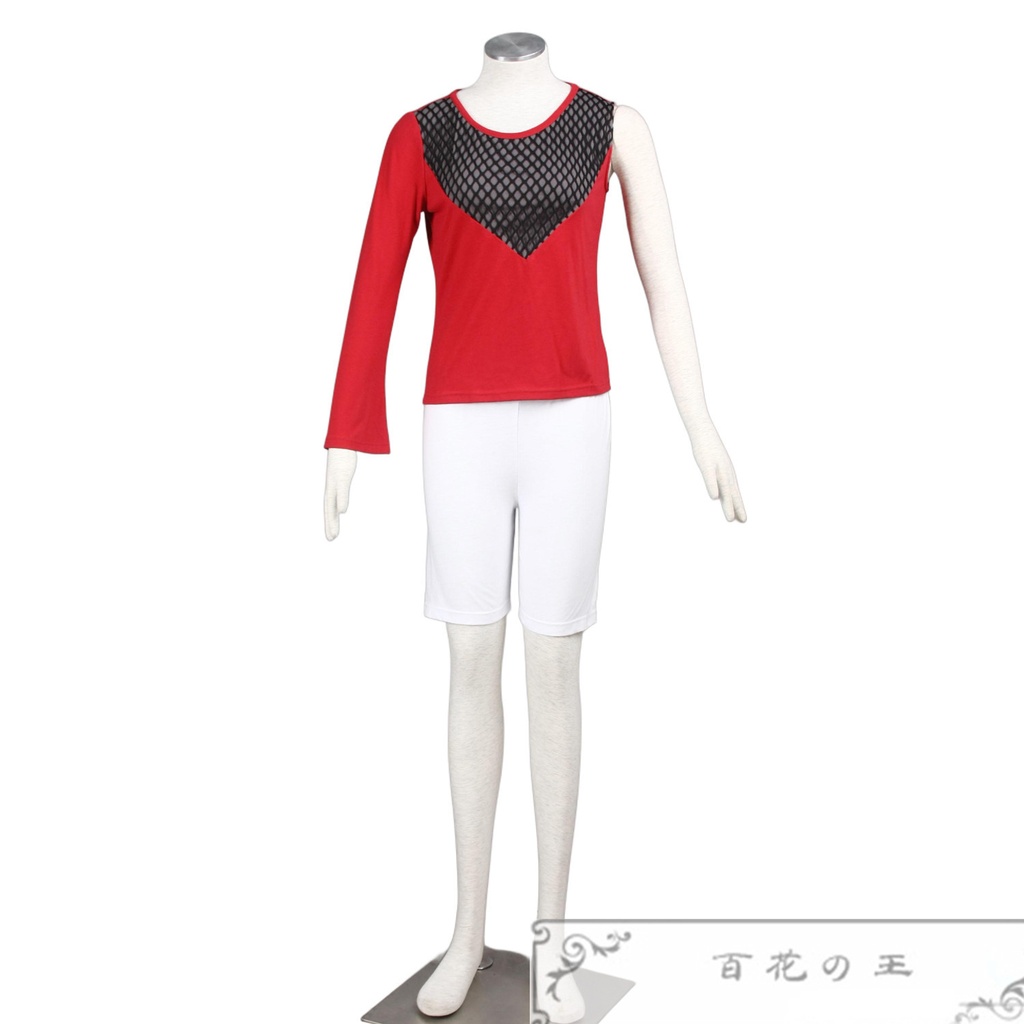 在庫品 夕日紅 コスプレ衣装 コスチューム 額当て付き