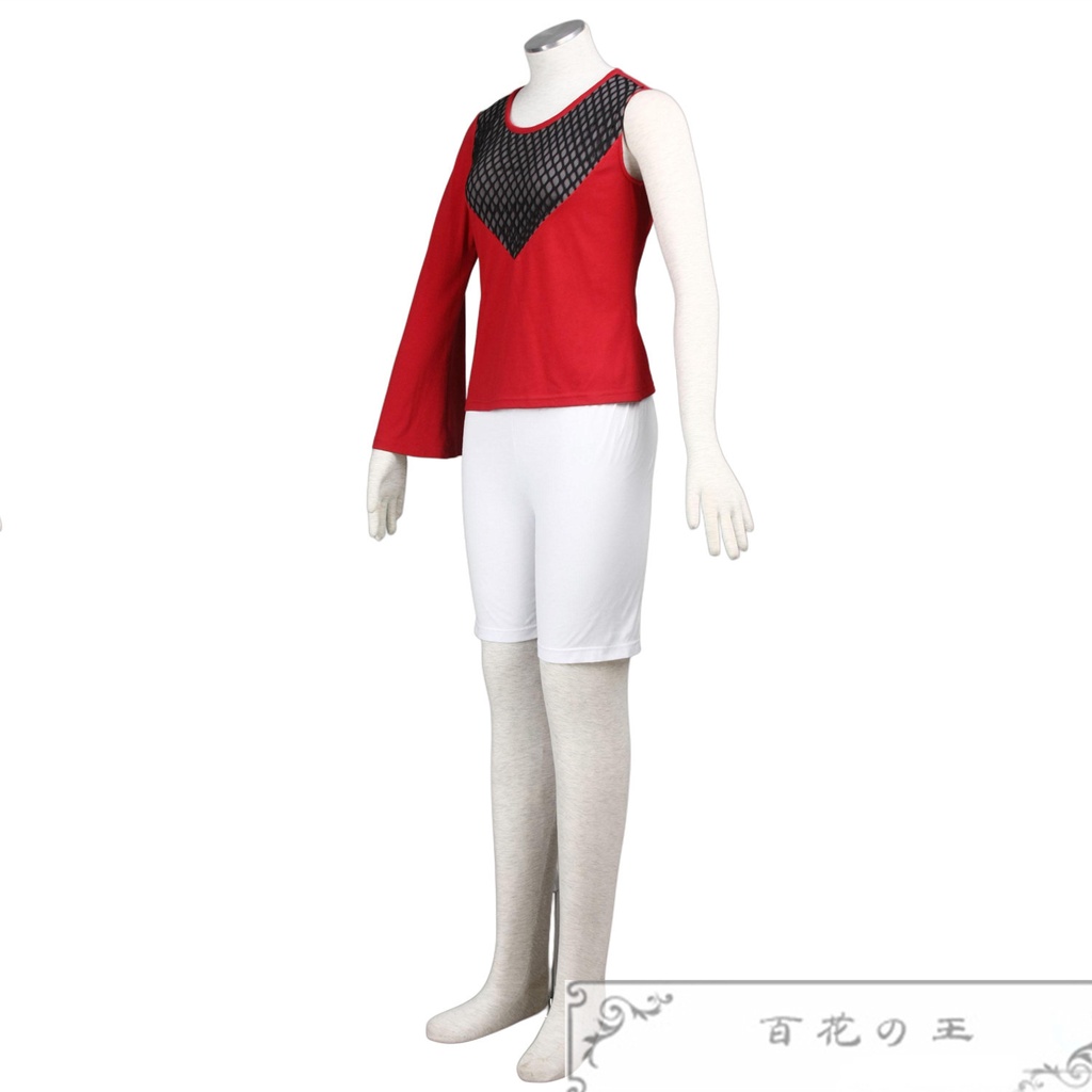 在庫品 夕日紅 コスプレ衣装 コスチューム 額当て付き