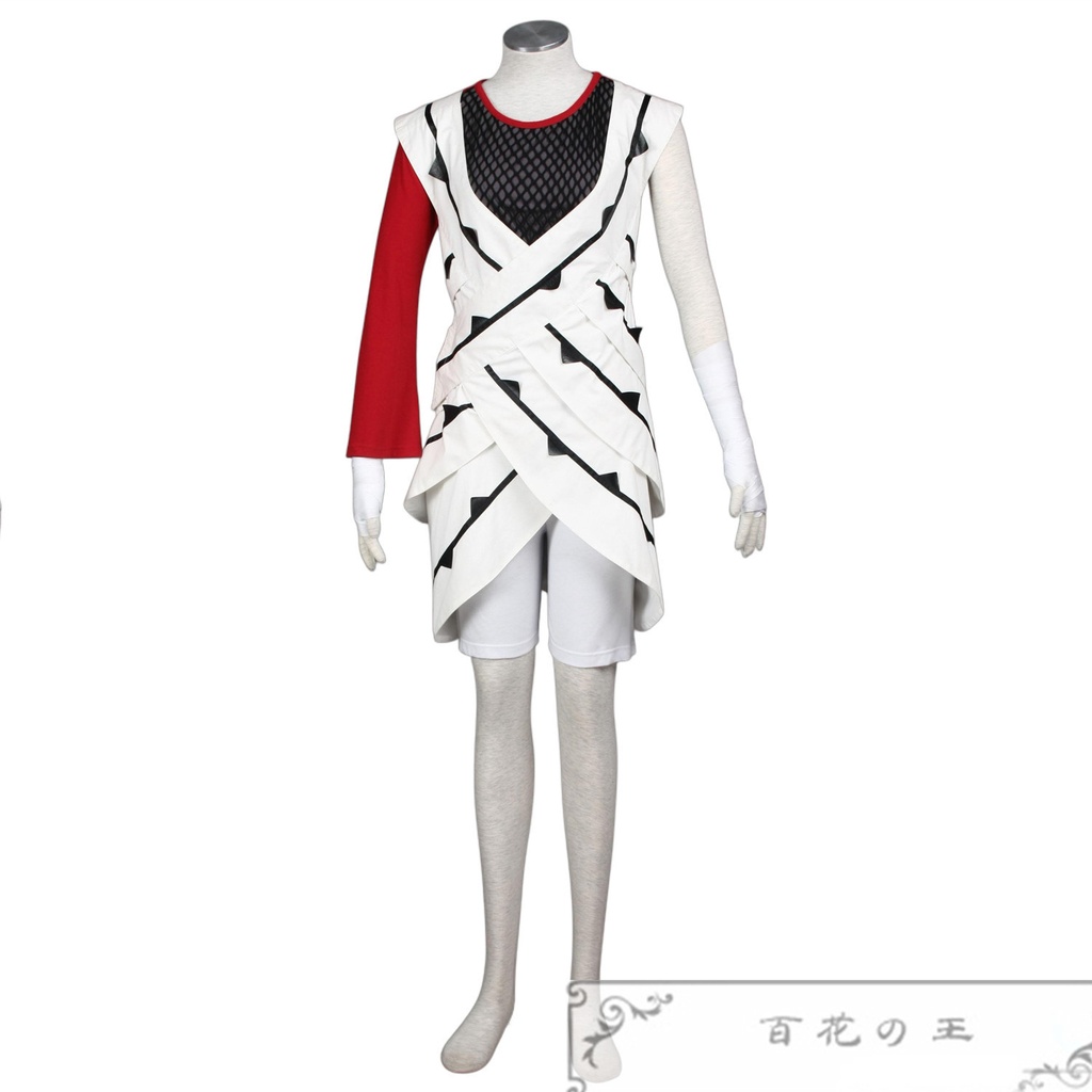 在庫品 夕日紅 コスプレ衣装 コスチューム 額当て付き