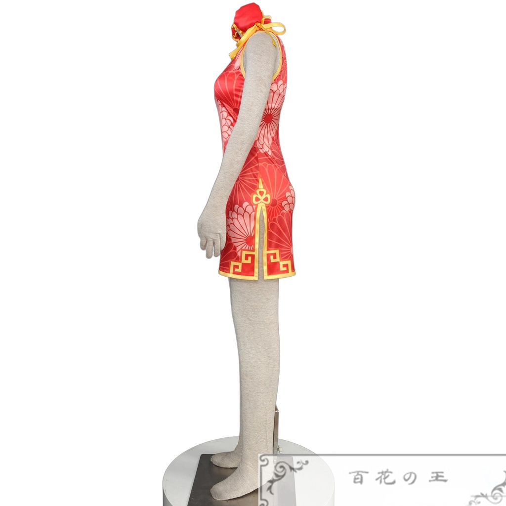 在庫品 テンテン チャイナドレス コスプレ衣装 コスチューム 変装 仮装