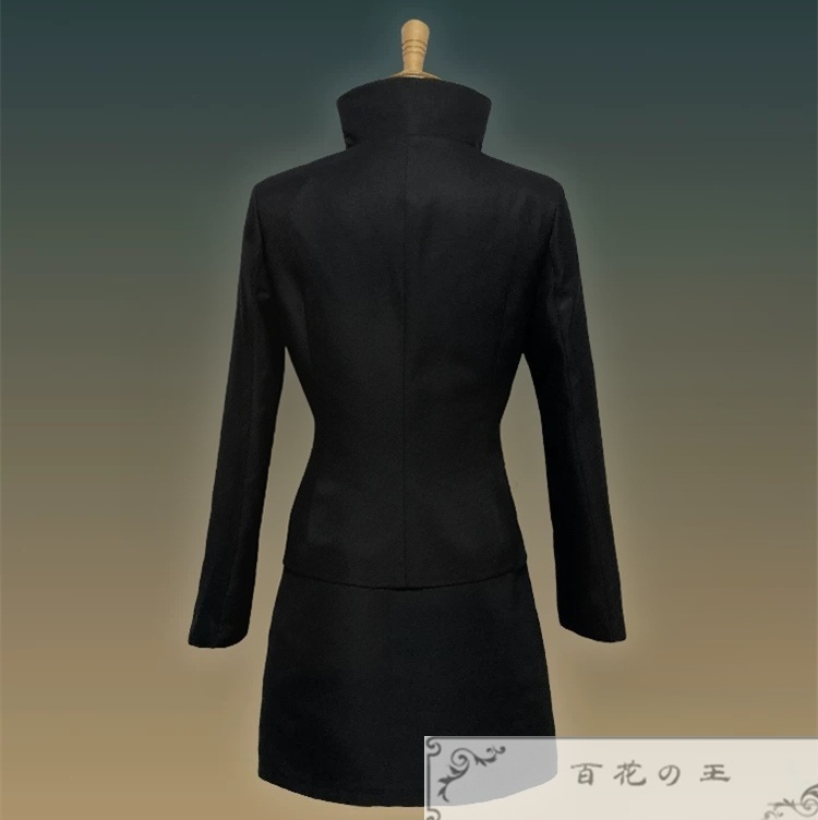在庫品 呪術廻戦 家入硝子 コスプレ衣装 コスチューム 『ブラック色』