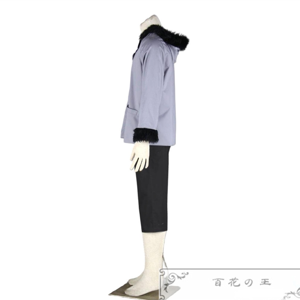 在庫品 犬塚キバ コスプレ衣装 コスチューム 仮装 变装 子供 /大人サイズ 額当て付き