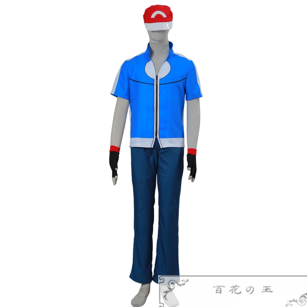 在庫品 セレナ サトシ コスプレ衣装 コスチューム 仮装 变装 子供 /大人サイズ