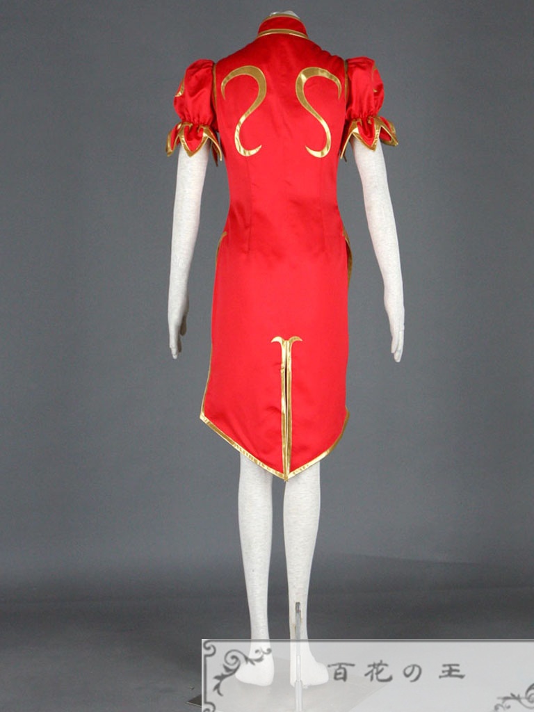 在庫品 ストリートファイター チュンリー 春麗 コスプレ 衣装 コスチューム 変装 仮装