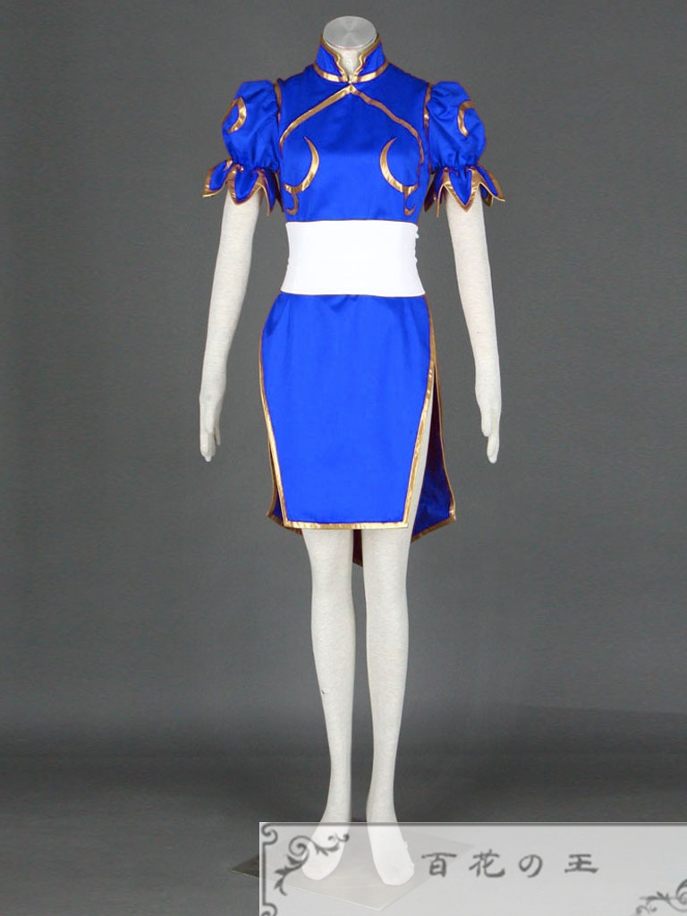 在庫品 ストリートファイター チュンリー 春麗 コスプレ 衣装 コスチューム 変装 仮装