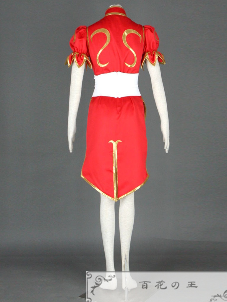 在庫品 ストリートファイター チュンリー 春麗 コスプレ 衣装 コスチューム 変装 仮装