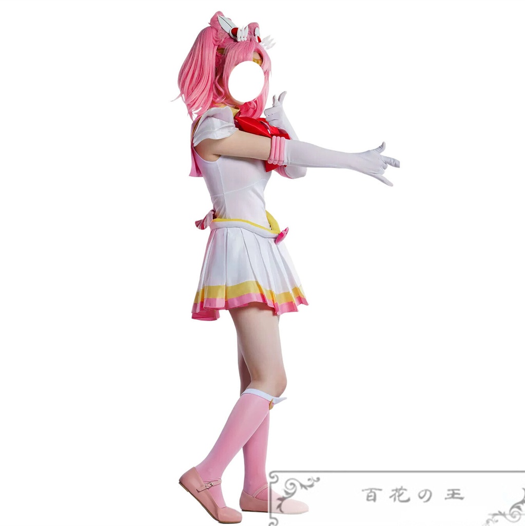 在庫品 美少女戦士セーラームーン supers4 ちびうさ コスプレ衣装 コスチューム ハロウィン 变装 仮装