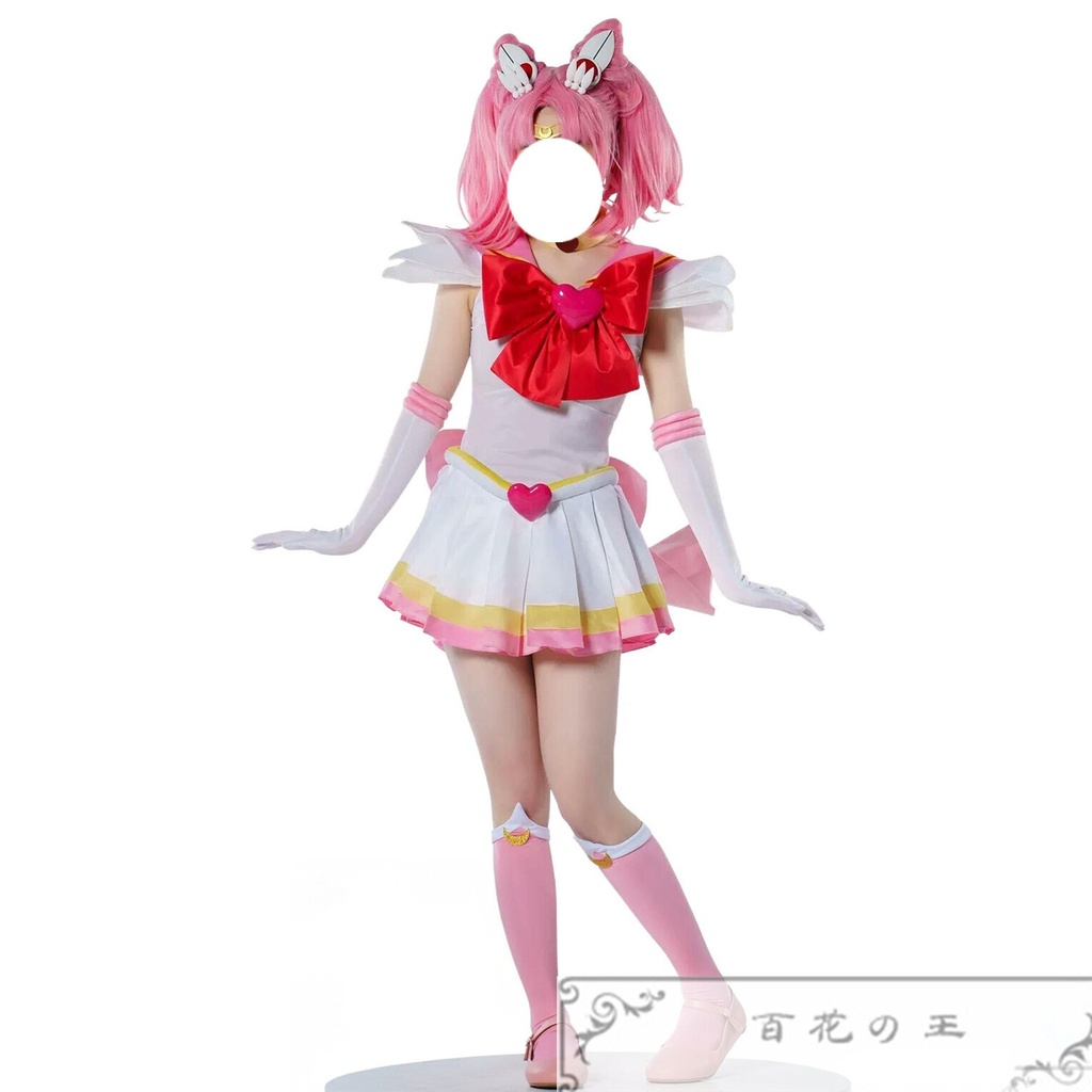 在庫品 美少女戦士セーラームーン supers4 ちびうさ コスプレ衣装 コスチューム ハロウィン 变装 仮装