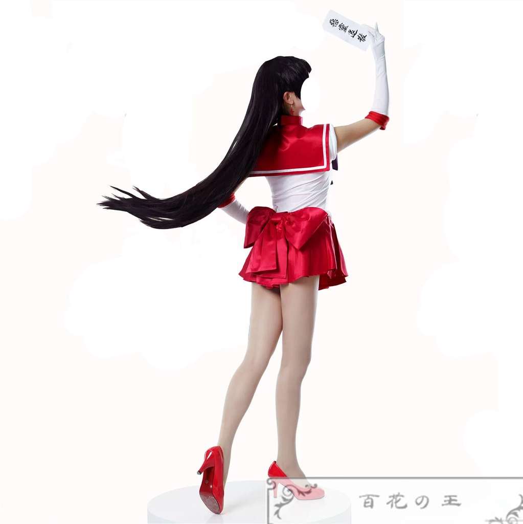 在庫品 美少女戦士セーラームーン 火野レイ コスプレ衣装 コスチューム アニメコスプレ衣装 ハロウィン 変装服 仮装